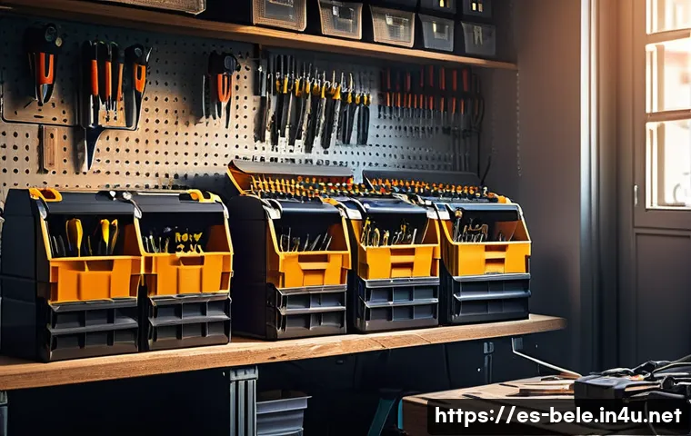 건축전기설비기사 실기 장비 구비 비용 - A detailed, realistic image of a professional electrician’s toolkit laid out on a wooden workbench, ...